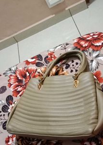 Classic Taupe Handbag