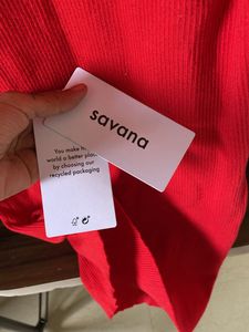 Savana Red Dress 👗