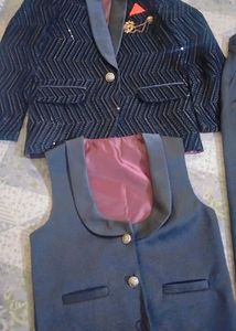 Sparkling boy Ethnic 3 in 1 Suit