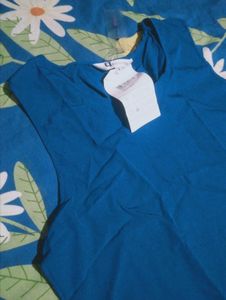 Vibrant Blue Sleeveless Top