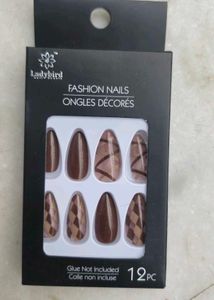 Trendy Chocolate Brown Press-On Nails