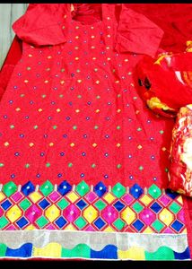 pashmina salwar suit with pure duptta