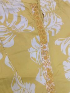 Floral Print Kurta
