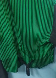 Green Crop Shirt