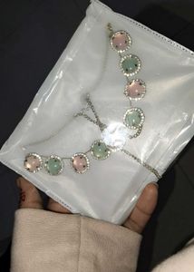 Pastel Stone Necklace