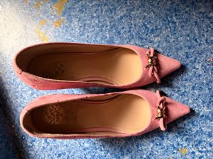 pink stiletto heels