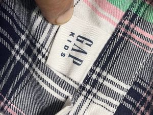 Gap -Smart Checker Pattern Shirt For Kid
