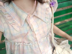 Savana Ruffle Placket Top