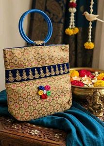 Brand New Exquisite Embroidered Handbag