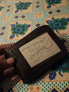 Brown Leather Bifold Wallet