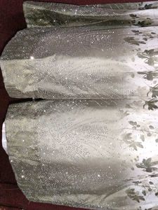 ✨💚🤍 Elegant fork with Embellishments💫