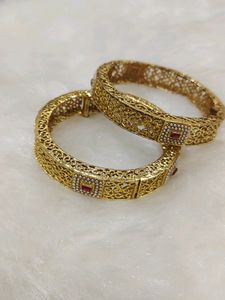 One Gram Gold Plated Kada