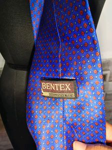 Classic Blue Microdot Silk Tie