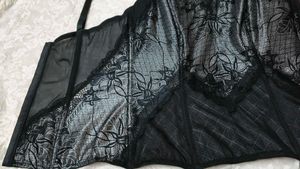 Elegant Black Lace corset