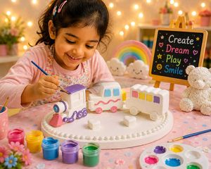 Paint Your Own Train Set