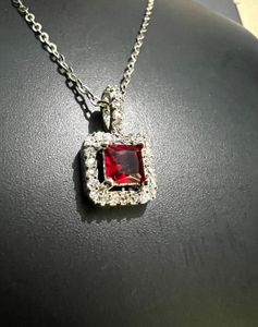Elegant Red Stone Necklace