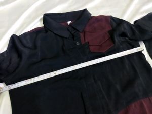 Two-tone Long Shirt
