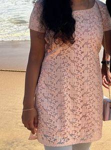 Elegant Floral Lace Dress