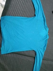 Men's Blue Graphic T-Shirt