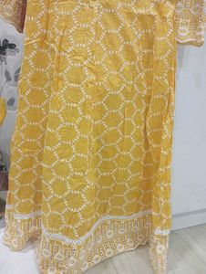 Yellow Anarkali Suit