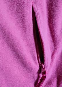 Vibrant Pink Fleece Vest