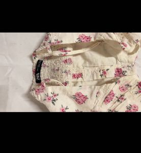 Floral Bustier Top