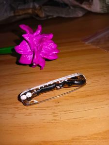 Mini Guitar Hair Clip &amp; Flower  pin