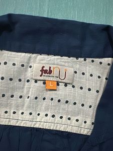 Classic Navy Blue Kurta