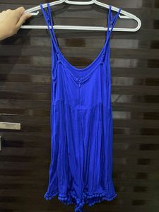 Vibrant Blue Jumpsuit