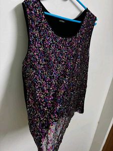 Sparkly Sequin Sleeveless Top