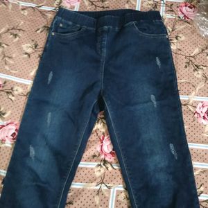 Girl's Stylish Ripped Jens