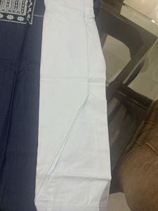 Embroidered Denim Kurta