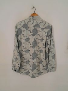 Off White Printed Shirt (Men's)