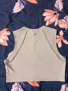 H&amp;M Cropped Sleeveless Top