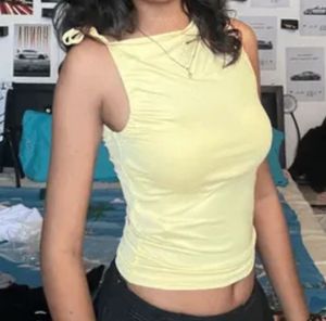 Savana Trendy Butter Yellow Top