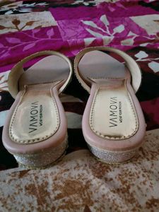 Sparkly Slide Heels