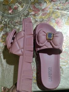 Cute Bow Flip Flops