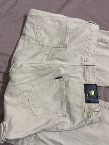 Cream Cargo Pants