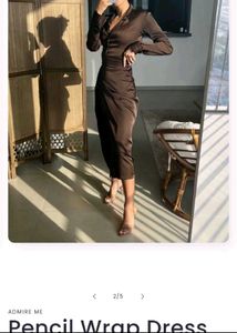 Satin Wrap co ord set