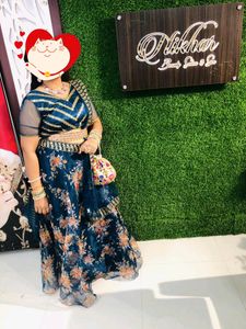 Peacock 🦚 Designer Lehenga