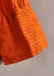 Orange Crop Top