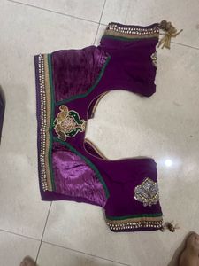 Elegant Embroidered Saree