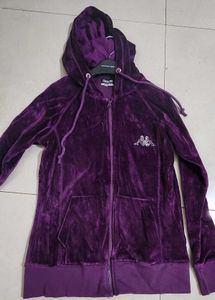Velvet Kappa Embellished Sweatshirt