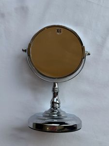 Silver Tabletop Vanity Mirror