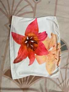 Cute Floral Tube Top