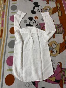 Classic White Linen Shirt