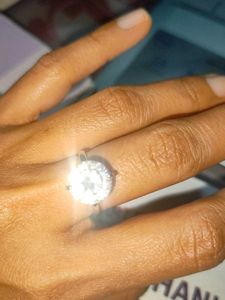 Sparkling Solitaire Ring