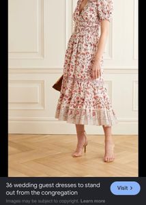 Boho Floral Midi Dress for summers