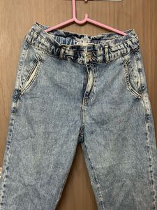 Zara Womens Acid Wash Denim Jeans for 32 &amp;34
