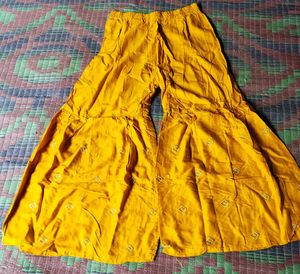 Maroon &amp; Yellow Ethnic Kurta Set